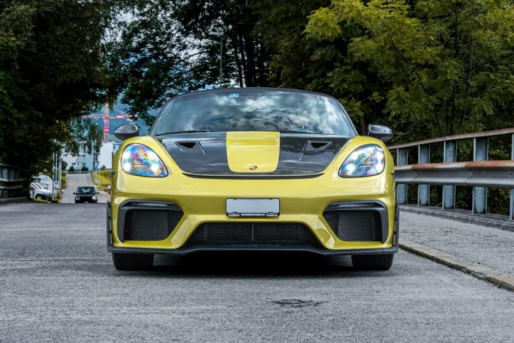 Porsche 718 Spyder RS mieten schweiz