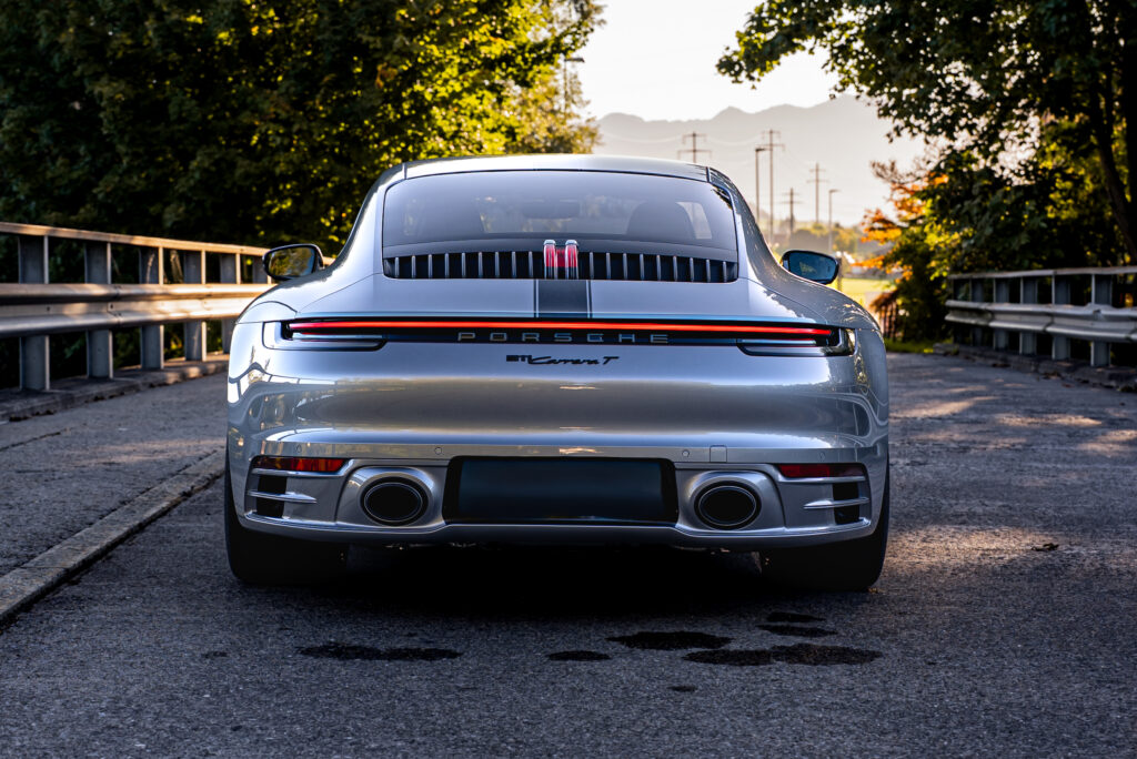 Porsche Carrera T schalter manuel mieten schweiz
